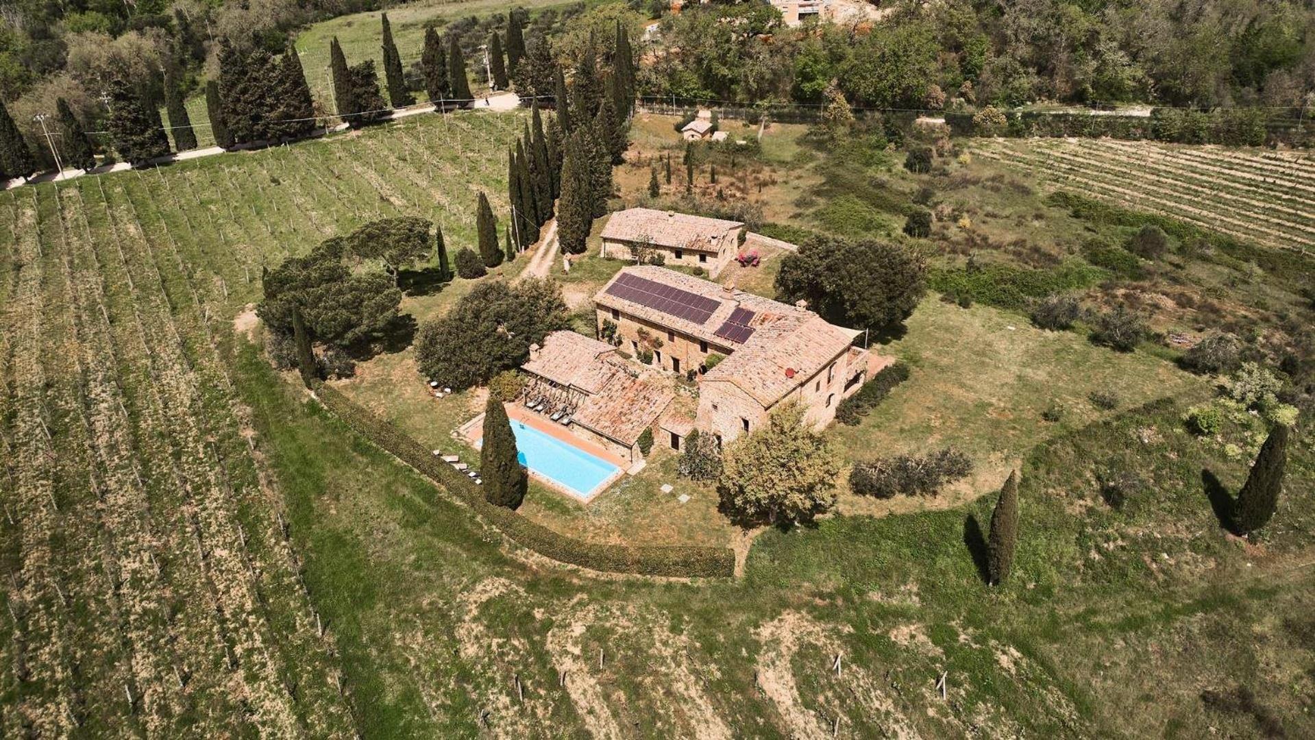 Villa Poggiarello Castelnuovo Berardenga Exterior foto